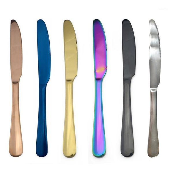 colorful knives dinner rainbow sharp steak knife flatware set for dinner knife stainless steel blue luxury dinnerware set1
colorful knives dinner rainbow sharp steak knife flatware set for dinner knife stainless steel blue luxury dinnerware set1
