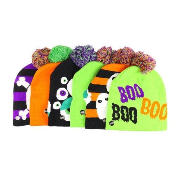 luminous beanies pumpkin skull winter pom ball caps warm knitted cap cartoon ski headwear halloween party hats dhb2138
luminous beanies pumpkin skull winter pom ball caps warm knitted cap cartoon ski headwear halloween party hats dhb2138