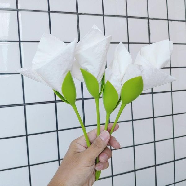 4pcs napkin holder diy paper rose plastic flower branch serviette holder napkins holders rack napkin clip party table decor
4pcs napkin holder diy paper rose plastic flower branch serviette holder napkins holders rack napkin clip party table decor