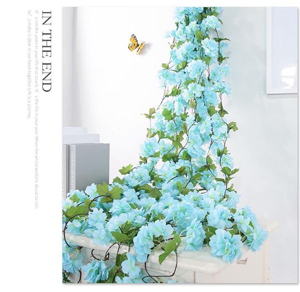 233cm long artificial cherry blossoms flower vines garland silk fake cherry flower rattan wedding home decor1
233cm long artificial cherry blossoms flower vines garland silk fake cherry flower rattan wedding home decor1
