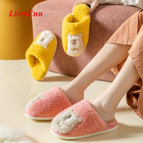 cute winter women house furry slippers cartoons fur warm shoes women soft couple flats female home slides plush slippers, Black
cute winter women house furry slippers cartoons fur warm shoes women soft couple flats female home slides plush slippers, Black
