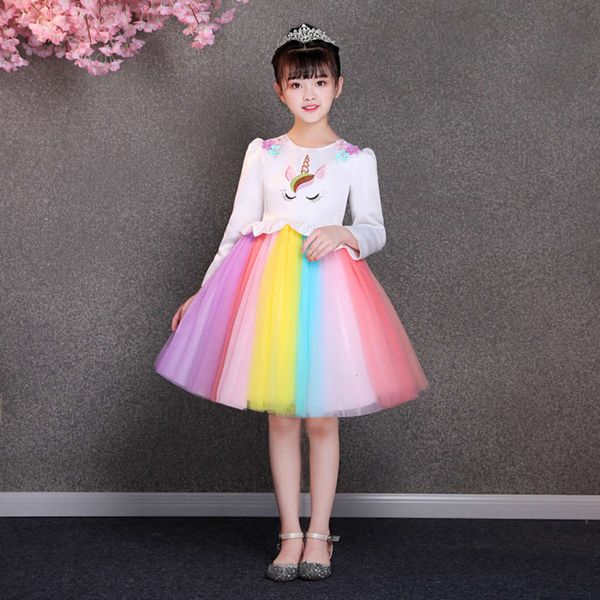 sle girls drs chiffon rainbow foreign summer 2020 new little girl princs gauze children's skirt, Red;yellow
sle girls drs chiffon rainbow foreign summer 2020 new little girl princs gauze children's skirt, Red;yellow