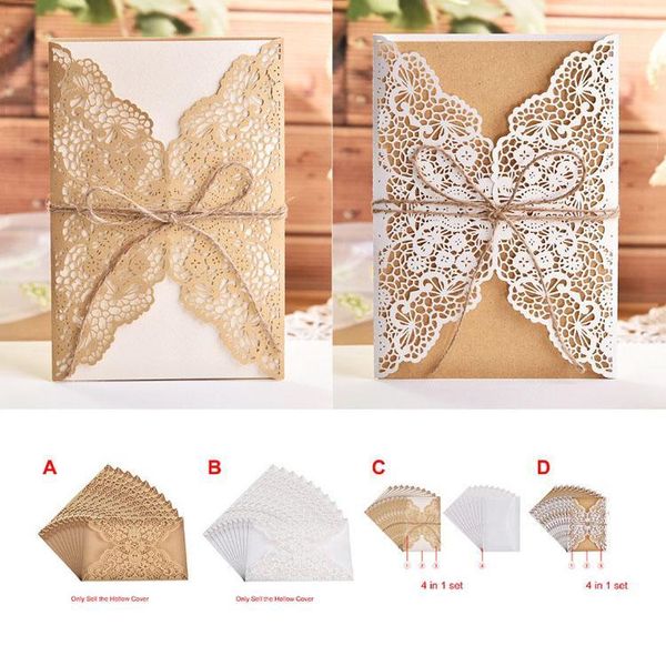 greeting cards 50pcs/lot vintage flower pattern laser cut lace wedding invitations party invitation packing send seal envelopes wholesale1
greeting cards 50pcs/lot vintage flower pattern laser cut lace wedding invitations party invitation packing send seal envelopes wholesale1