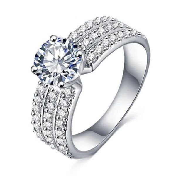 dazzling zircon rings jewelry for women marriage engagement wedding party ring, Slivery;golden
dazzling zircon rings jewelry for women marriage engagement wedding party ring, Slivery;golden