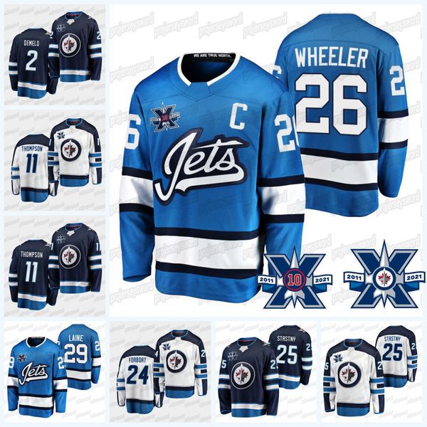 2020-21 winnipeg jets 10th anniversary honor jersey connor hellebuyck blake wheeler paul stastny kyle connor dylan demelo nate thompson, Black;red
2020-21 winnipeg jets 10th anniversary honor jersey connor hellebuyck blake wheeler paul stastny kyle connor dylan demelo nate thompson, Black;red