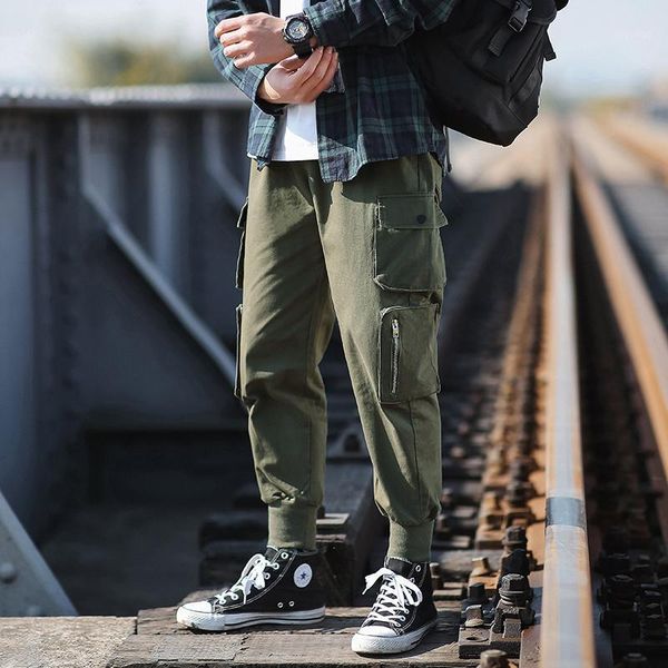 2020 spring new high-quality casual pants men's multi-pocket overalls trend hip-hop genuine harem pants personality feet1, Black
2020 spring new high-quality casual pants men's multi-pocket overalls trend hip-hop genuine harem pants personality feet1, Black