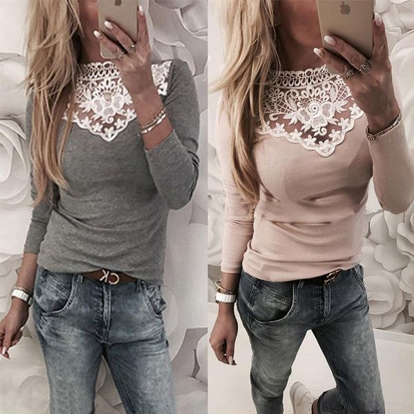 womens warm long sleeve knitted lace blouse ladies pullover jumper lace regular shirt drop shipping good quality, White
womens warm long sleeve knitted lace blouse ladies pullover jumper lace regular shirt drop shipping good quality, White