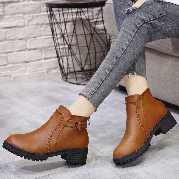 Designer brand luxury women shoes 2020 wedge Round Toe back zipper Low Ankle boots Spring/Autumn warm short tube boots women PU #P12u, Black
Designer brand luxury women shoes 2020 wedge Round Toe back zipper Low Ankle boots Spring/Autumn warm short tube boots women PU #P12u, Black