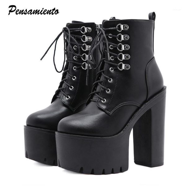 boots 15cm ultra high heels women motorcycle fashion rivet cross-tied leather platform wedges chunky shoes punk knight boots1, Black
boots 15cm ultra high heels women motorcycle fashion rivet cross-tied leather platform wedges chunky shoes punk knight boots1, Black