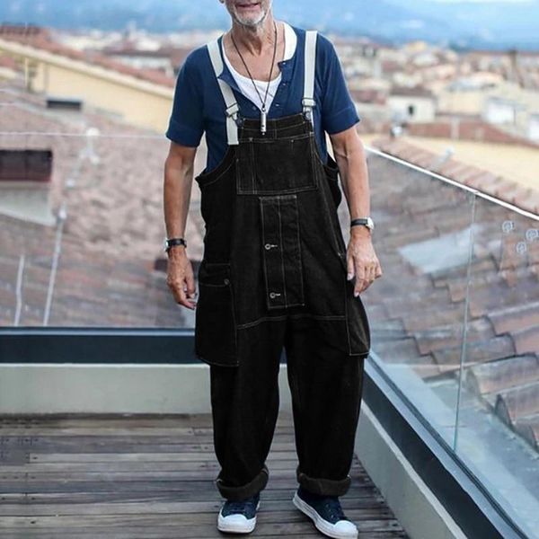 men jeans jumpsuits trendy baggy big pocket denim overalls men's blue gray multi pocket loose straight full length jeans
men jeans jumpsuits trendy baggy big pocket denim overalls men's blue gray multi pocket loose straight full length jeans