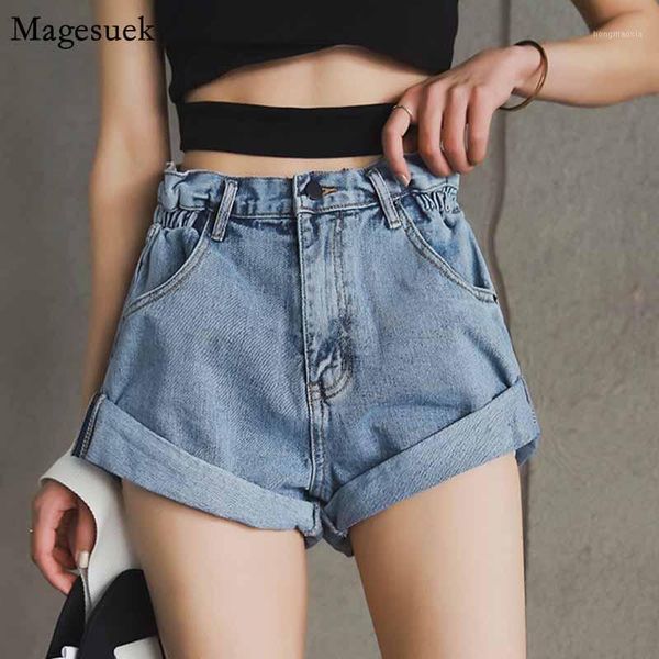 denim shorts women white summer khaki wide leg elastic waist vintage high waist shorts fashion casual short jeans feminine 97041, White;black
denim shorts women white summer khaki wide leg elastic waist vintage high waist shorts fashion casual short jeans feminine 97041, White;black