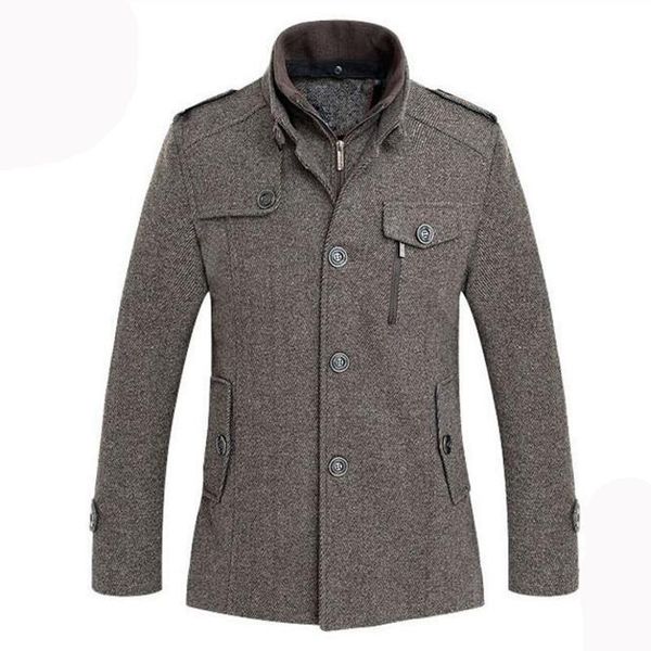 winter coat men long wool thick windbreaker woolen overcoat jacket men's casual trench peacoat 5xl jackets, Black;brown
winter coat men long wool thick windbreaker woolen overcoat jacket men's casual trench peacoat 5xl jackets, Black;brown