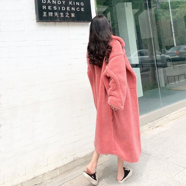 2020 women clothing winter outerwear real coats new loose short wool sheep shearing long coat 10181, Black
2020 women clothing winter outerwear real coats new loose short wool sheep shearing long coat 10181, Black