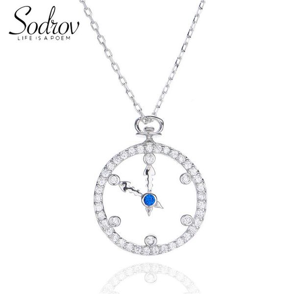 chains sodrov 925 sterling silver necklace pendant for women time female fashion clock jewelry
chains sodrov 925 sterling silver necklace pendant for women time female fashion clock jewelry