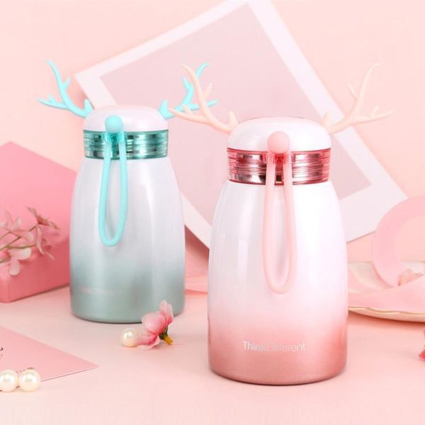 320ml student kid water bottle cute antler appearance insulated travel mug bottle stainless steel vacuum thermal cups1
320ml student kid water bottle cute antler appearance insulated travel mug bottle stainless steel vacuum thermal cups1