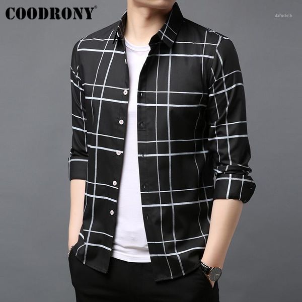 coodrony brand men shirt cotton shirt men autumn new streetwear fashion striped casual shirts long sleeve camisa masculina 960451, White;black
coodrony brand men shirt cotton shirt men autumn new streetwear fashion striped casual shirts long sleeve camisa masculina 960451, White;black