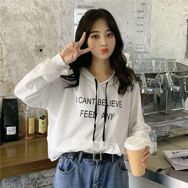 early autumn korean women 2020 student casual thin hooded short sweater coat sweater fashion large women's coat fashion bflvn, Black
early autumn korean women 2020 student casual thin hooded short sweater coat sweater fashion large women's coat fashion bflvn, Black