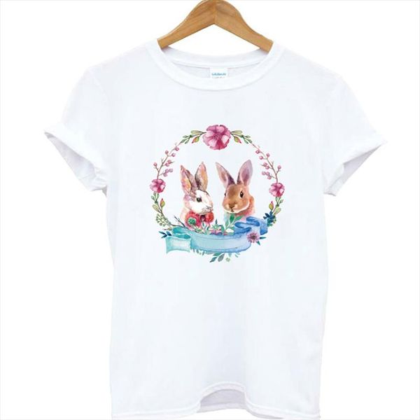 kawaii rabbit tshirt flower print women tshirt cotton casual t shirt girl tee hipster cute summer t shirt, White
kawaii rabbit tshirt flower print women tshirt cotton casual t shirt girl tee hipster cute summer t shirt, White