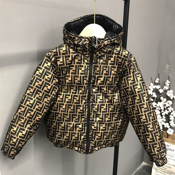 selling 2020 new kids coats designers thicken hooded kids boys girls winter coat printing ff down coat double-sided kids short down jackets, Black
selling 2020 new kids coats designers thicken hooded kids boys girls winter coat printing ff down coat double-sided kids short down jackets, Black