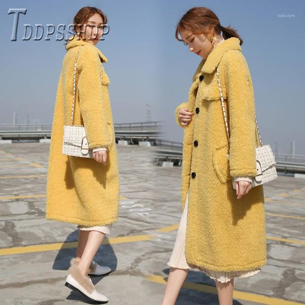 loose lamb faux fur coats single breasted thicken warm fashion female overcoat1, Black
loose lamb faux fur coats single breasted thicken warm fashion female overcoat1, Black