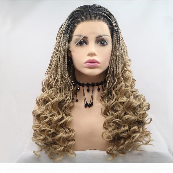 dilys lace frontal braids wigs for women synthetic lace front wig with curly tips baby hair heat resistant fiber, Black
dilys lace frontal braids wigs for women synthetic lace front wig with curly tips baby hair heat resistant fiber, Black