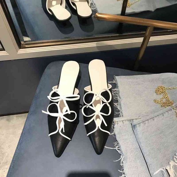 2022 spring women low chunky shoes footwear sales lace pointed toe leather pumps office lady work shoes slippers, Black
2022 spring women low chunky shoes footwear sales lace pointed toe leather pumps office lady work shoes slippers, Black
