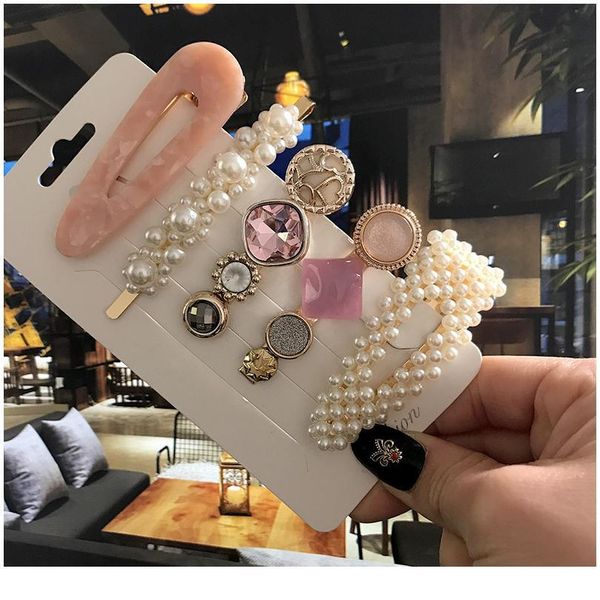 4pcs hair clips set crystal simulation pearl hair accessories fashion barrettes for women bees star heart hairgrip hairp qylxkj, Black;brown
4pcs hair clips set crystal simulation pearl hair accessories fashion barrettes for women bees star heart hairgrip hairp qylxkj, Black;brown