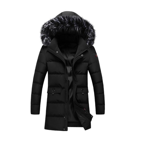 new man's coat in the long winter hood with big thick fur collar loose cotton clothes bigger size m-8xl irpq, Black
new man's coat in the long winter hood with big thick fur collar loose cotton clothes bigger size m-8xl irpq, Black