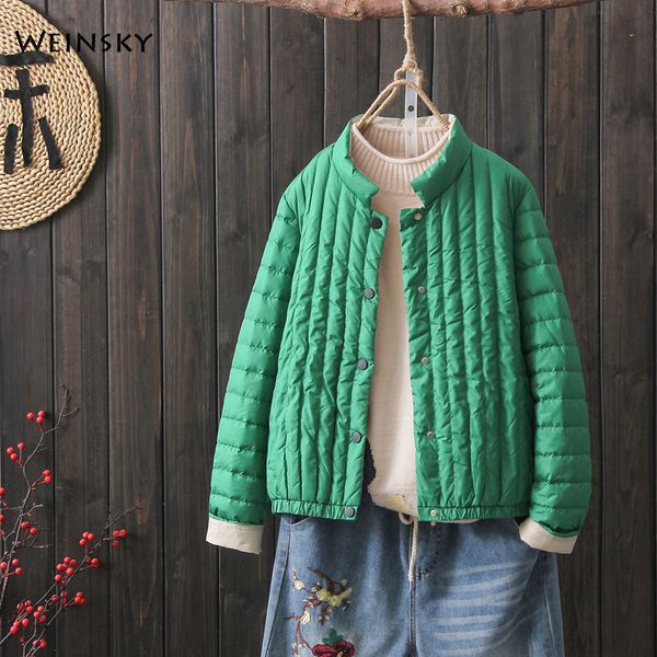 spring autumn women thin jacket white duck down jackets warm winter coat parka female outwear
spring autumn women thin jacket white duck down jackets warm winter coat parka female outwear