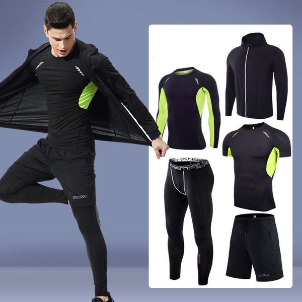sports men's high elastic speed dry pro bodysuit hooded jacket running fitness suit summer muscle brothers, Gray
sports men's high elastic speed dry pro bodysuit hooded jacket running fitness suit summer muscle brothers, Gray