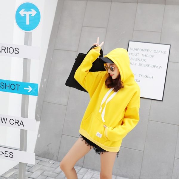 y935g fashion thickened women's sweater new korean sweater 2019 plush hooded winter 250g 7orm0, Black
y935g fashion thickened women's sweater new korean sweater 2019 plush hooded winter 250g 7orm0, Black