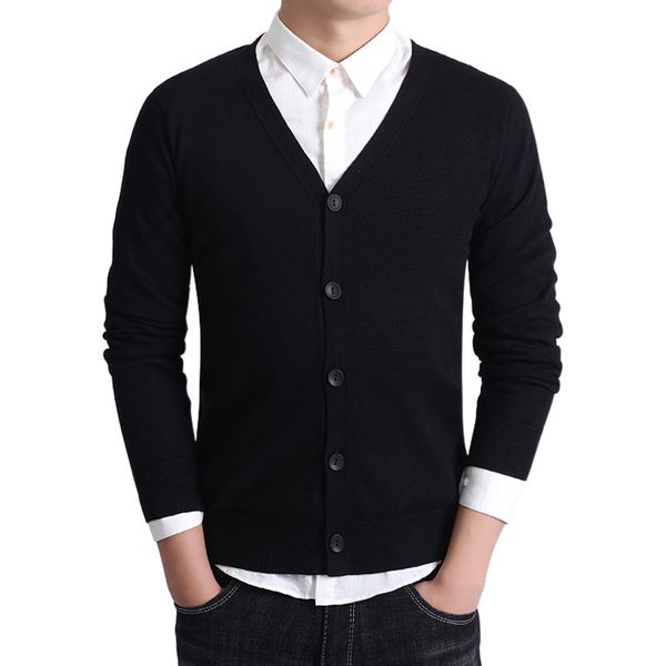 autumn and winter pure cotton korean version bottoming v-neck knitted casual clothing men's men's cardigan sweater jacket, White;black
autumn and winter pure cotton korean version bottoming v-neck knitted casual clothing men's men's cardigan sweater jacket, White;black