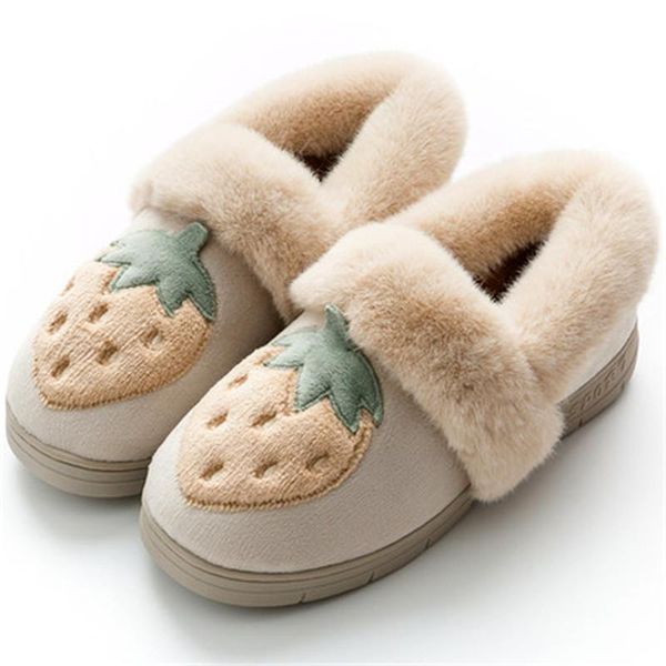 women fluffy slippers winter warm fur shoes woman cute fruits strawberry slip on home indoor bedroom girl ladies plush slippers, Black
women fluffy slippers winter warm fur shoes woman cute fruits strawberry slip on home indoor bedroom girl ladies plush slippers, Black