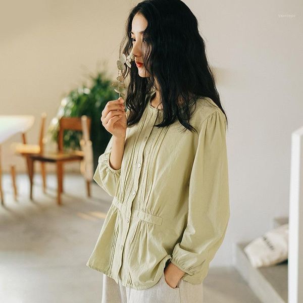 women wrinkle cotton loose spring blouse ladies vintage casual shirt female 2020 embroidered shirt1, White
women wrinkle cotton loose spring blouse ladies vintage casual shirt female 2020 embroidered shirt1, White