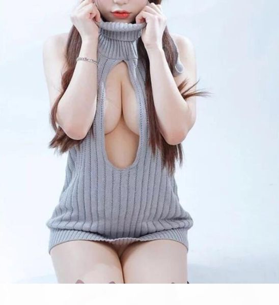 новый сексуальный открытый сундук косплей без спинки девственницы свитер водолазки боди bandage вязаные свитеры и пуловеры для женщин, White;black
новый сексуальный открытый сундук косплей без спинки девственницы свитер водолазки боди bandage вязаные свитеры и пуловеры для женщин, White;black