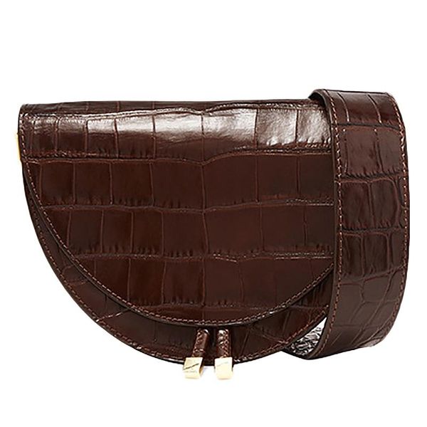 saddle bag animal print alligator leather bag round handbag women vintage half moon bags new ins fashion dark brown
saddle bag animal print alligator leather bag round handbag women vintage half moon bags new ins fashion dark brown