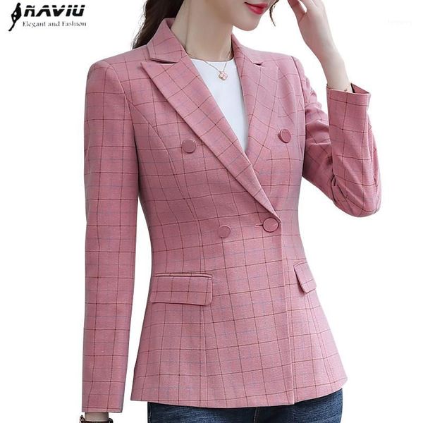 fashion plaid blazer women 2019 new winter retro professional long sleeve slim jacket office ladies business formal coat1, White;black
fashion plaid blazer women 2019 new winter retro professional long sleeve slim jacket office ladies business formal coat1, White;black