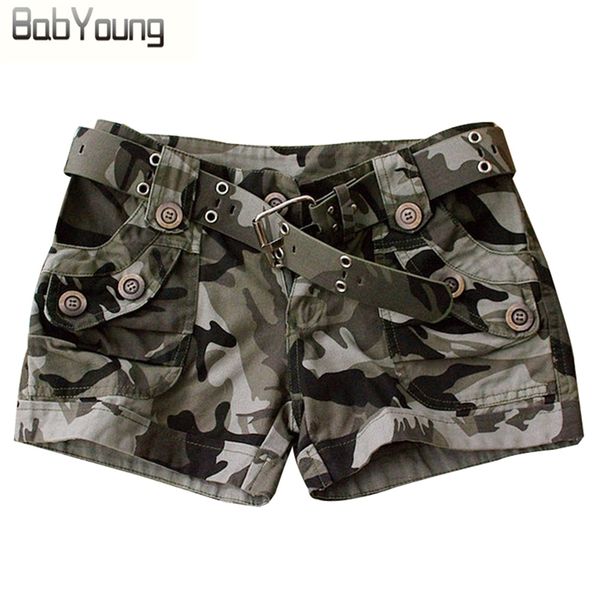 babyoung summer style women shorts military camouflage print short feminino pantaloon femme rivet plus size 4xl y200403, White;black 
babyoung summer style women shorts military camouflage print short feminino pantaloon femme rivet plus size 4xl y200403, White;black