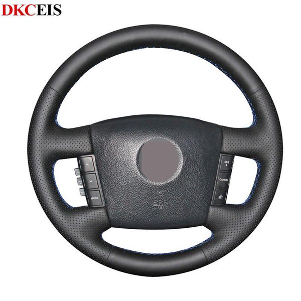 steering wheel covers diy hand-stitched black soft pu leather artificial car wrap for kia borrego 2008-2021
steering wheel covers diy hand-stitched black soft pu leather artificial car wrap for kia borrego 2008-2021