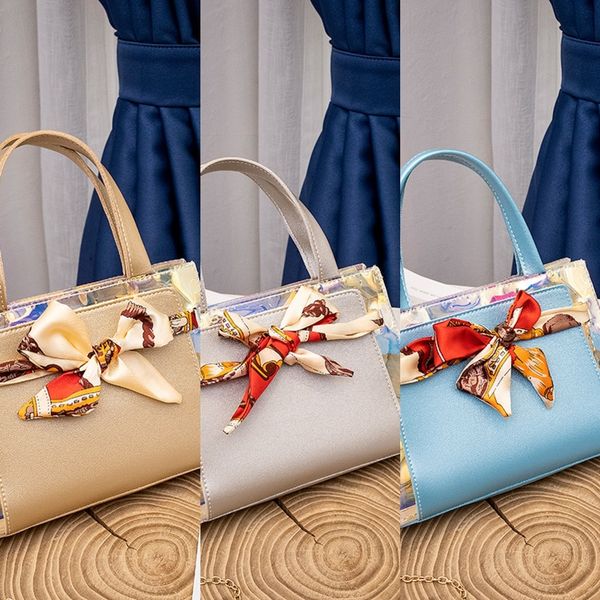 y7tyr laser women's high new satchel silk scarf shoulder 2020 capacity single satchel straddle handbag fashion silk scarf color contras
y7tyr laser women's high new satchel silk scarf shoulder 2020 capacity single satchel straddle handbag fashion silk scarf color contras