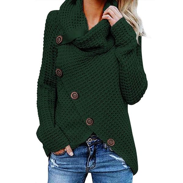 streetwear women sweater fashion turtleneck solid color long sleeve pullover irregular hem elegant ladies sweater, White;black
streetwear women sweater fashion turtleneck solid color long sleeve pullover irregular hem elegant ladies sweater, White;black