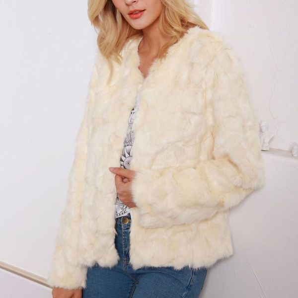 vogue faux fur coat women fluffy warm long sleeve female outerwear slim contrast color outerwear jacket parkas plus size 8m3, Black
vogue faux fur coat women fluffy warm long sleeve female outerwear slim contrast color outerwear jacket parkas plus size 8m3, Black