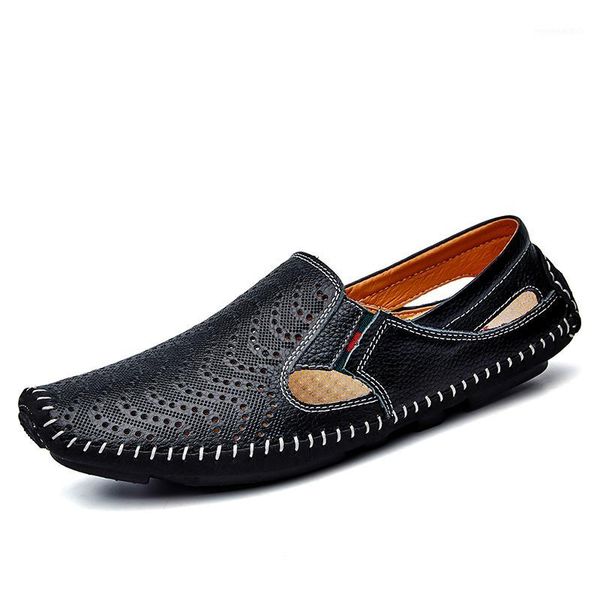 2020 sandals mens real leather super soft summer breathable casual mens walking sandals summer loafers driving shoes big size1, Black
2020 sandals mens real leather super soft summer breathable casual mens walking sandals summer loafers driving shoes big size1, Black