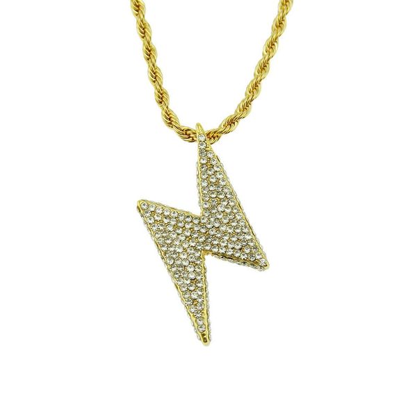 2020 designer european and american fashion personality flash diamond pendant hip hop tide brand jewelry necklace men and women, Black
2020 designer european and american fashion personality flash diamond pendant hip hop tide brand jewelry necklace men and women, Black