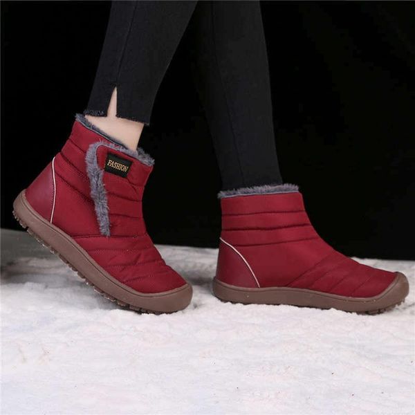 boots women waterproof snow female plush winter keep warm ankle botas mujer shoes woman plus size t2, Black
boots women waterproof snow female plush winter keep warm ankle botas mujer shoes woman plus size t2, Black