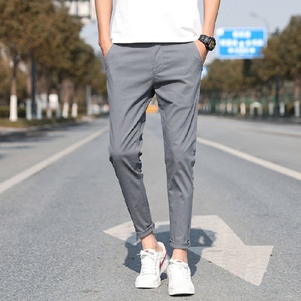 ikt0l summer thin casual casual 9-point pants 9-fen ku 9 fen trend versatile pants korean stretch capris men's 9-point leggings youth s, Blue
ikt0l summer thin casual casual 9-point pants 9-fen ku 9 fen trend versatile pants korean stretch capris men's 9-point leggings youth s, Blue