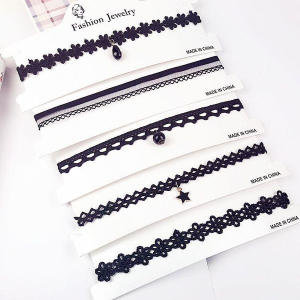 5 стиль / set sexy кружево chocker ожерелья cute star velvet снежинка короткие ключицы choker для женщин ювелирных изделий collier femme, Golden;silver
5 стиль / set sexy кружево chocker ожерелья cute star velvet снежинка короткие ключицы choker для женщин ювелирных изделий collier femme, Golden;silver