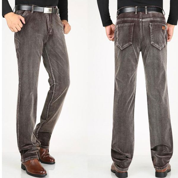 corduroy winter pants, breeches, thick section, high waist, loose middle-aged stretch of male straight pants. h0t8, White;black
corduroy winter pants, breeches, thick section, high waist, loose middle-aged stretch of male straight pants. h0t8, White;black