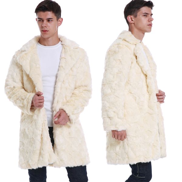 2021 autumn winter coat men faux fur coat long sleeve outerwear open front thicken jacket parka overcoat jacket plus size 3xl, Black
2021 autumn winter coat men faux fur coat long sleeve outerwear open front thicken jacket parka overcoat jacket plus size 3xl, Black