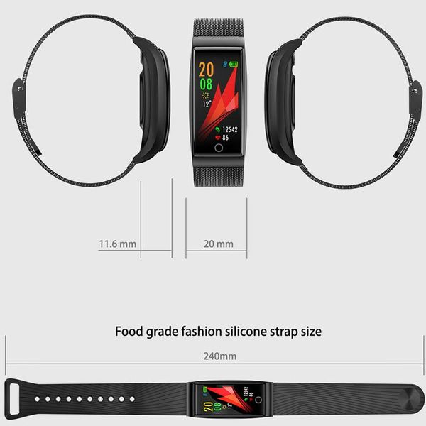 f4 fitness bracelet blood pressure waterproof color screen fitness tracker watch heart rate monitor smart band for women men wmtitx xhlove 
f4 fitness bracelet blood pressure waterproof color screen fitness tracker watch heart rate monitor smart band for women men wmtitx xhlove
